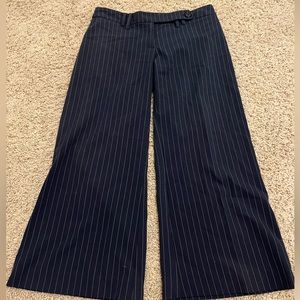 pinstripe trousers